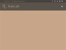 Tablet Screenshot of nicholeleeevents.com